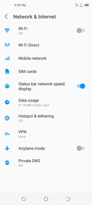 Select Hotspot & tethering