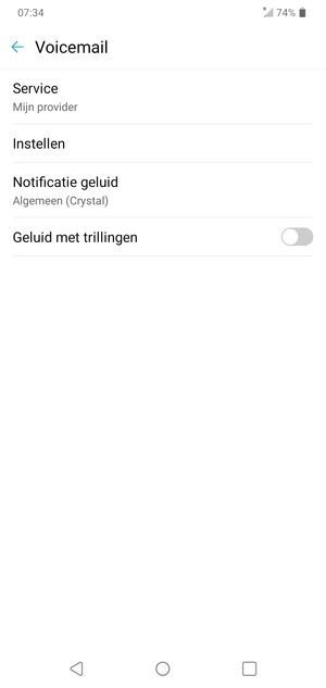 Selecteer Instellen