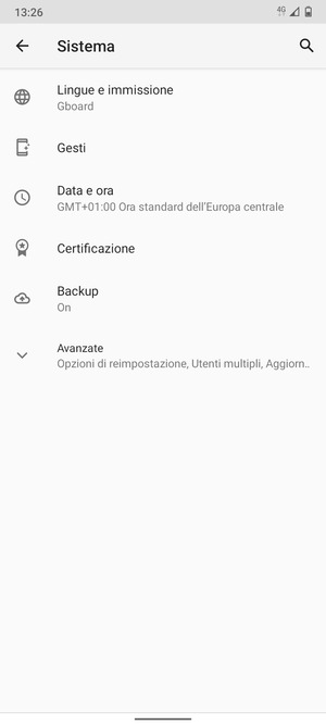 Seleziona Avanzate