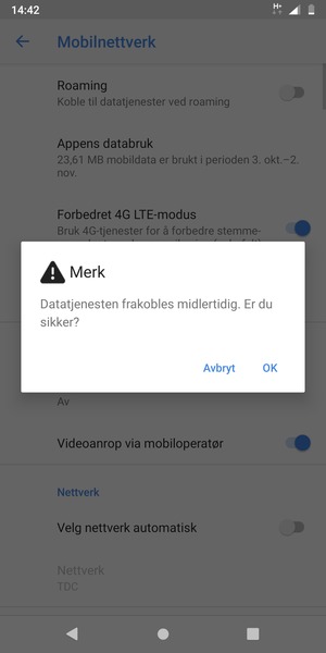 Velg OK