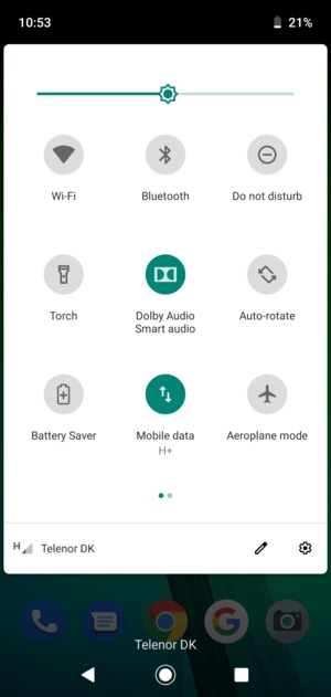 Turn Battery Saver on