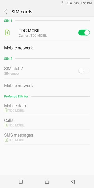 Select Mobile network