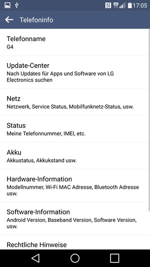 Wählen Sie Update-Center