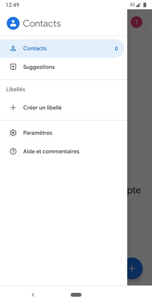 Sélectionnez Paramètres