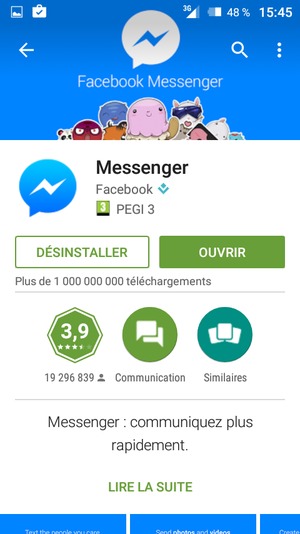 Sélectionnez OUVRIR