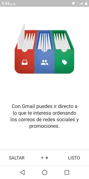 Seleccione LISTO