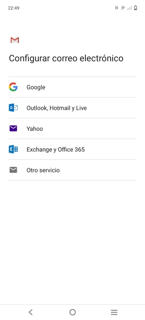 Seleccione Google