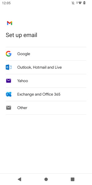 Select Outlook, Hotmail and Live