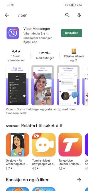 Velg app