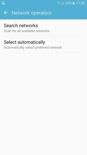 Select Search networks