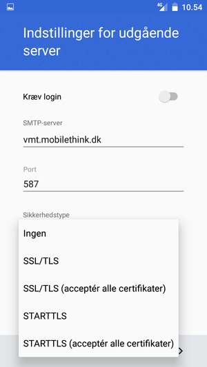 Vælg Ingen