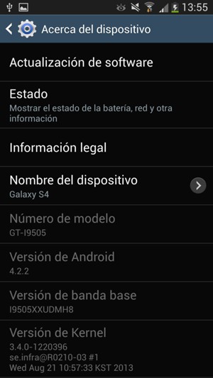 Seleccione Actualización de software