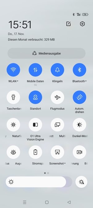 Schalten Sie WLAN und Bluetooth aus