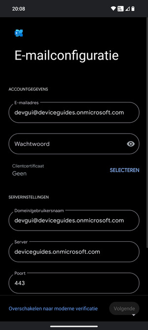 Voer uw wachtwoord in