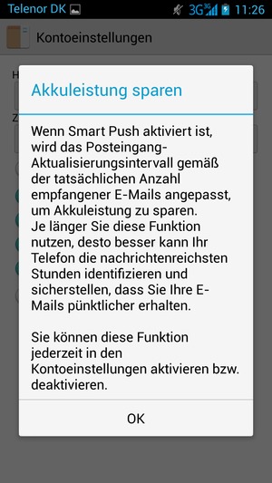 Wenn Ihr Bildschirm sieht wie folgt aus, wählen Sie OK