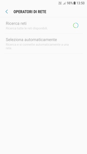 Attendi il completamento della ricerca