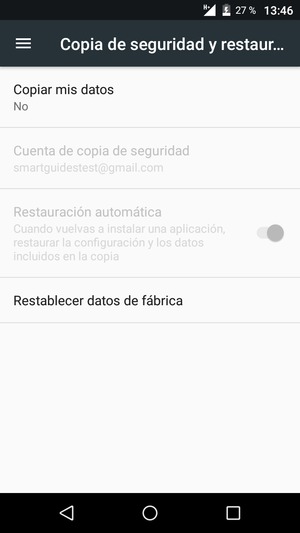 Seleccione Copiar mis datos