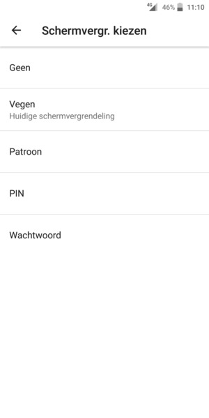 Selecteer Patroon