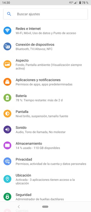 Seleccione Redes e Internet