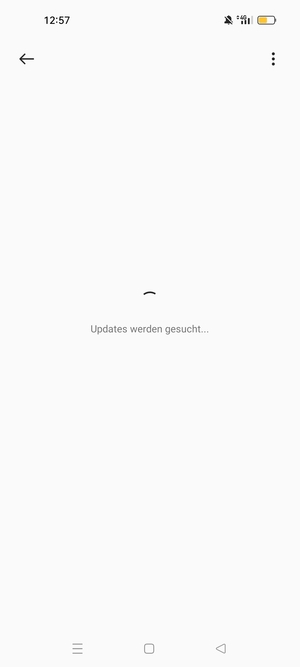 Warten Sie, bis die Suche abgeschlossen ist
