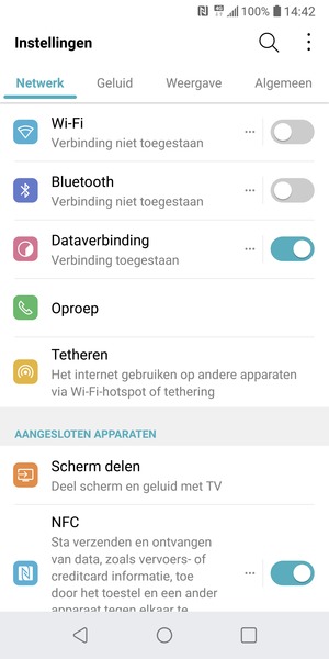 Selecteer Algemeen