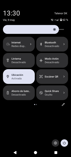 Desactivar Ubicación