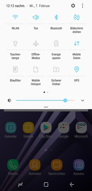 Schalten Sie WLAN und Bluetooth aus