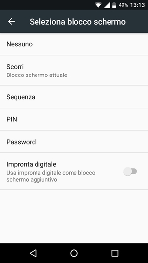 Seleziona Sequenza