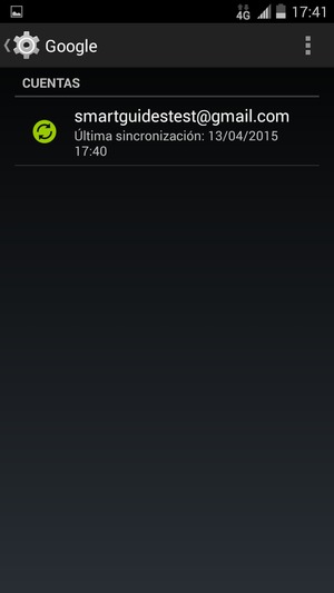 Seleccione su cuenta