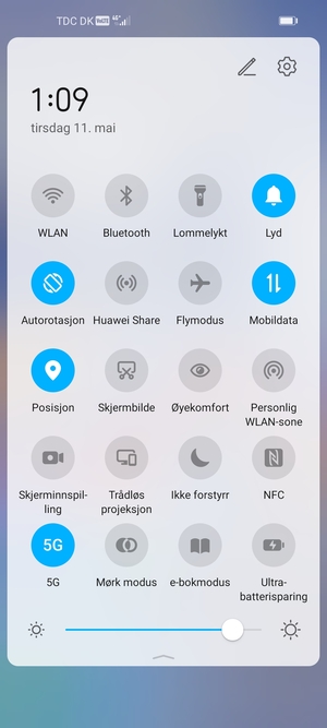 Slå av Posisjon