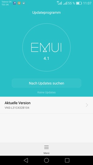 Wählen Sie Nach Updates suchen