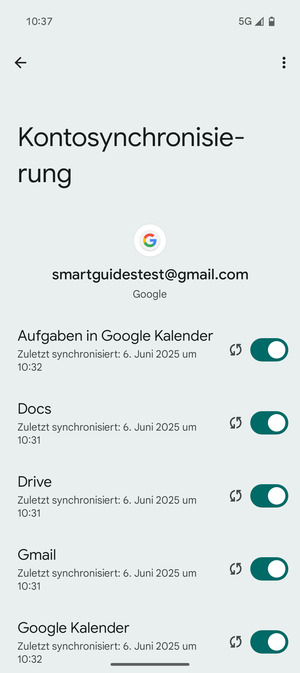 Wählen Sie die Menü-Taste