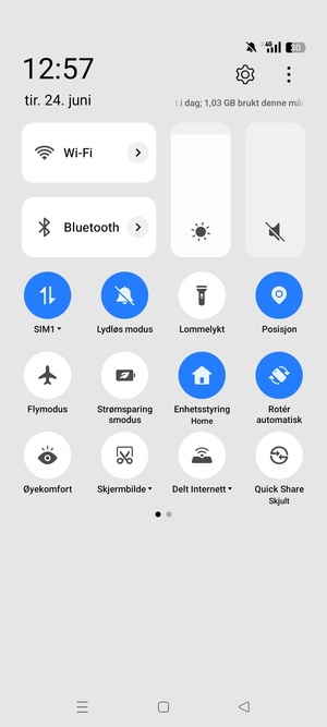 Slå av Posisjon