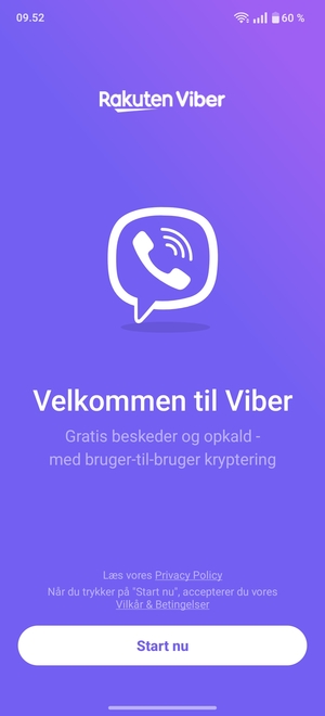 Din app er klar til brug