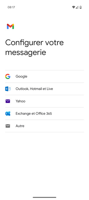 Sélectionnez Autre