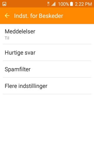 Vælg Flere indstillinger