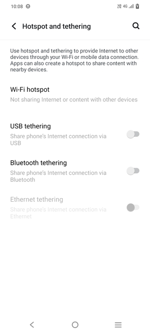 Select Wi-Fi hotspot