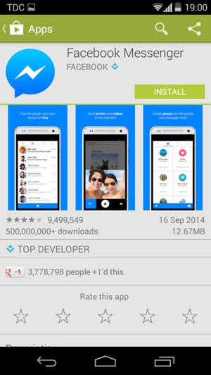 Select INSTALL