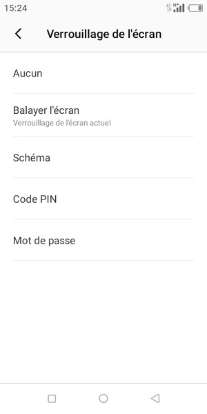 Sélectionnez Schéma