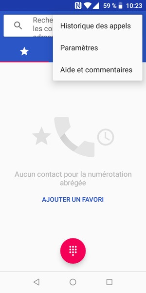 Sélectionnez Paramètres