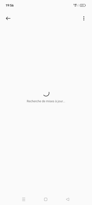 Veuillez attendre la fin de la recherche