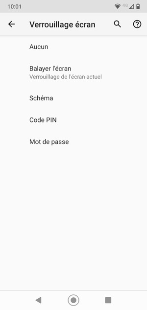 Sélectionnez Schéma