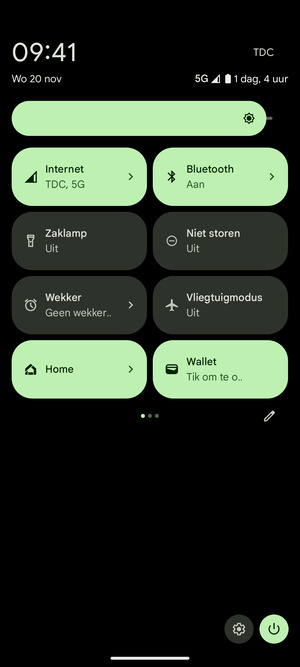 Selecteer Bluetooth