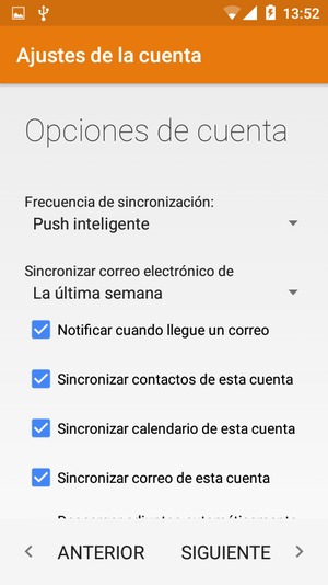 Seleccione SIGUIENTE