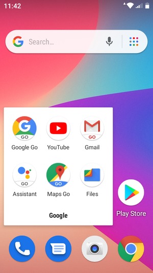 Sélectionnez Gmail