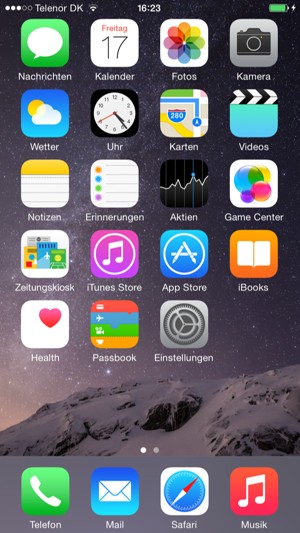Wählen Sie Telefon