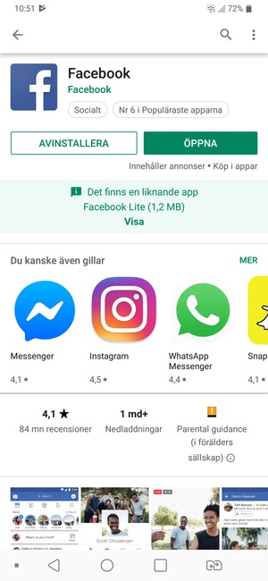 Välj ÖPPNA