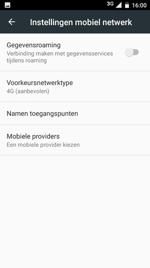 Selecteer Namen toegangspunten