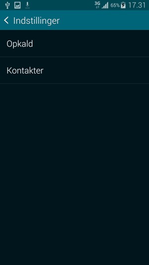 Vælg Kontakter