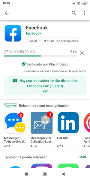 Espere a que el proceso de instalación finalice